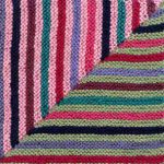 Oddball Sampler Afghan Square #4: Magic Stripes