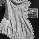 Melody Baby Shawl in Crochet