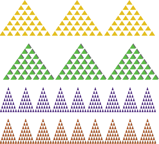 Pyramid brushes for Adobe Illustrator