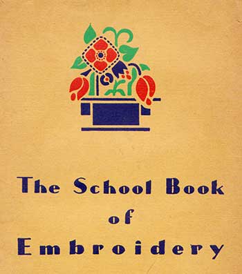 The Schoolbook of embroidery front cover