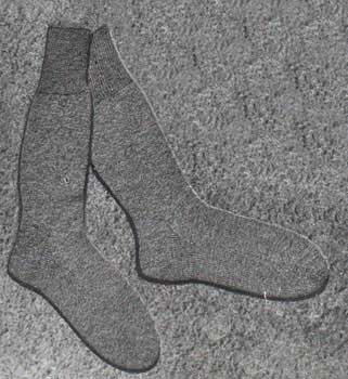 Calf length socks