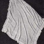 Shirley Lace Baby Shawl