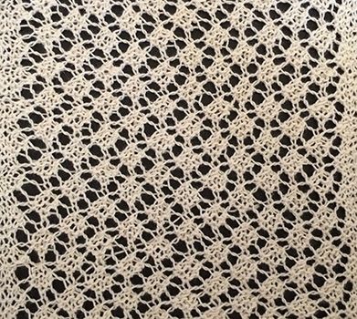 Knitted Snowflake lace