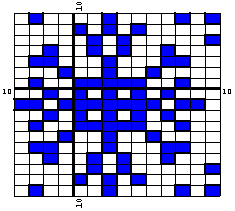 Snowflake Knitting Pattern Chart