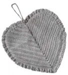 Sweet Heart Shaped Potholder