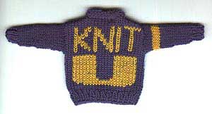 Tiny KnitU College Sweater