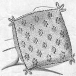 Crocheted Cushion of Unusual Design