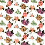 Fabric Flower Pattern