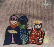 Knitted wise men