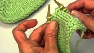 How to knit ssk
