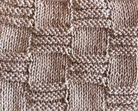 A Checked Knitting Pattern with a Difference »