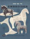 And So To Embroider 18b – Designing Toy Horses