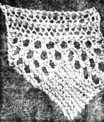 Busy's Knitted Edging for a Quilt 1905